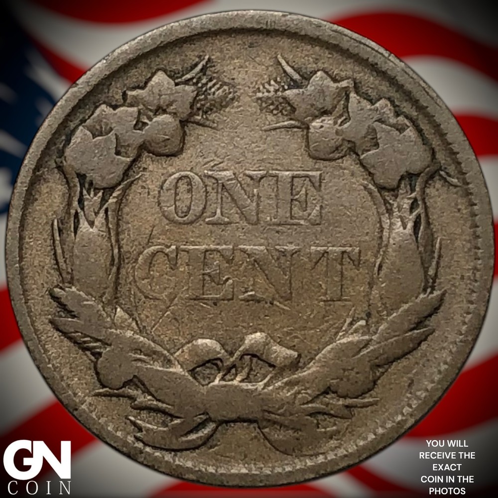 1857 Flying Eagle Cent Penny Z4875