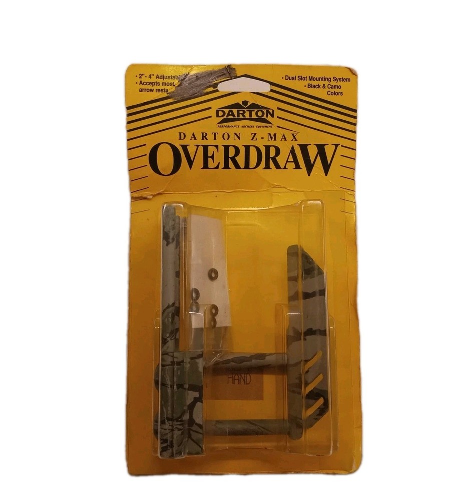 NEW Darton Z-Max Overdraw Left Hand Camo 2"-4" Adjustable