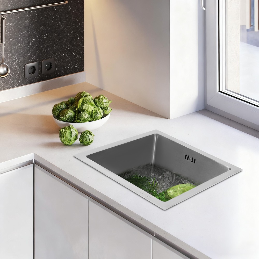 Multifunctional Kitchen Sink Undermount Sink Stainless Steel Rectangular Sink ﻿