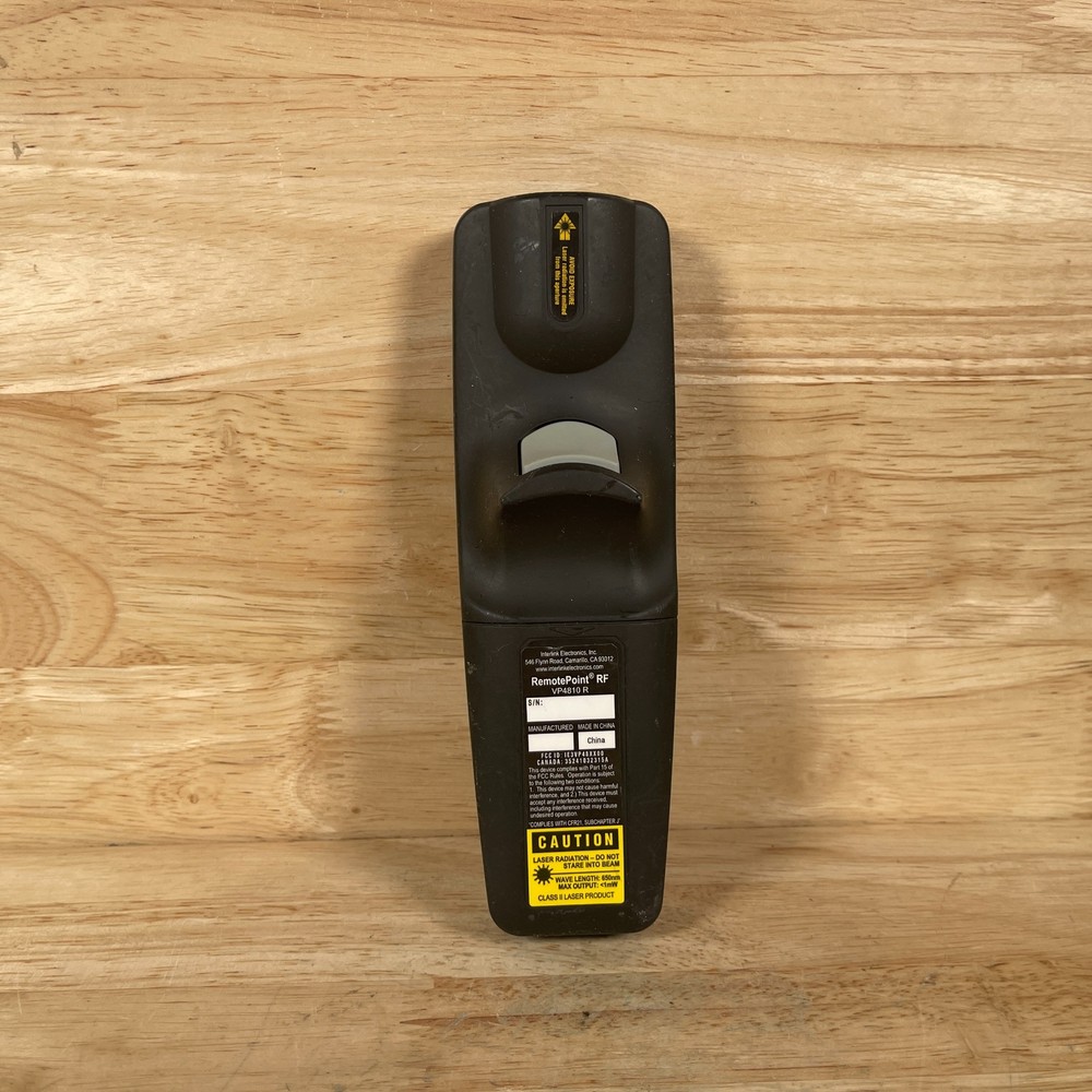 Interlink Electronics VP4810-R Interactive RF Software Included Laser Pointer