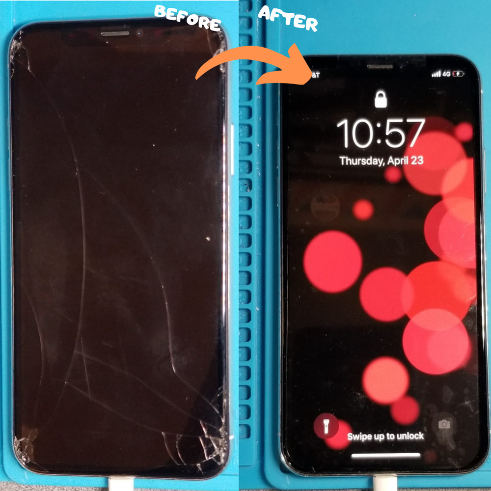 iPhone 11 Front Screen and Back Glass and Battery Replacement Repair Service