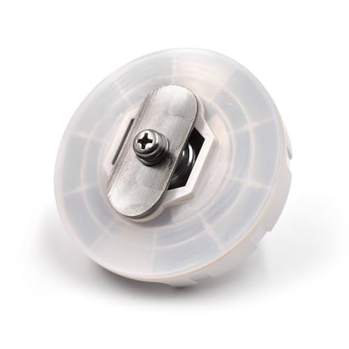 RV Gravity Water Fill Cap, Fresh Water Locking Cap with 2 Keys, for Camping