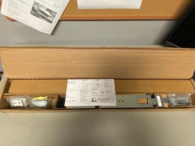 DCI 1300A28 Electric Latch Release, Exit Only, Satin Aluminum