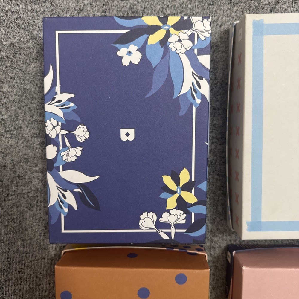 Four Empty Birchboxes for Storage or Crafting