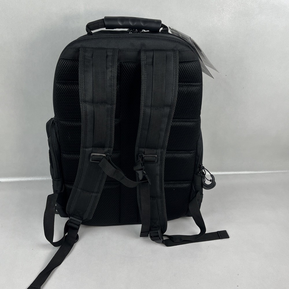 Val-R 3 Pistol Range Backpack Tactical Heavy Duty Black