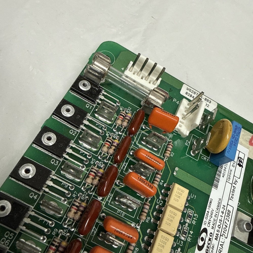 GECKO Model # mas-djs-1-6-24 Spa Controller Sequencer