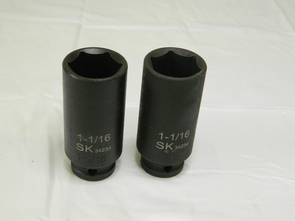 SK Impact Socket: 1.063″ Socket 6-Point Qty 2 34234