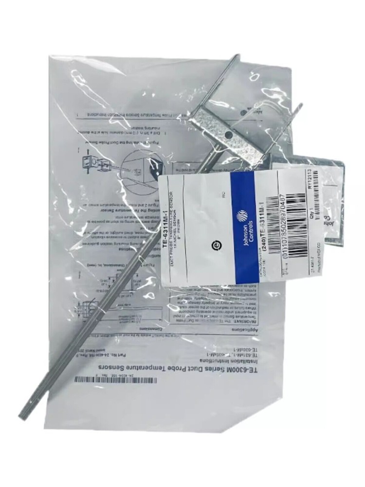 1 Pc. New TE-6311M-1 Temperature Sensor Duct Nickel Element