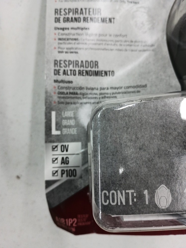 3M Performance Respirator Multi-Purpose w/ Drop Down Feature A1B1P2 6000 Series