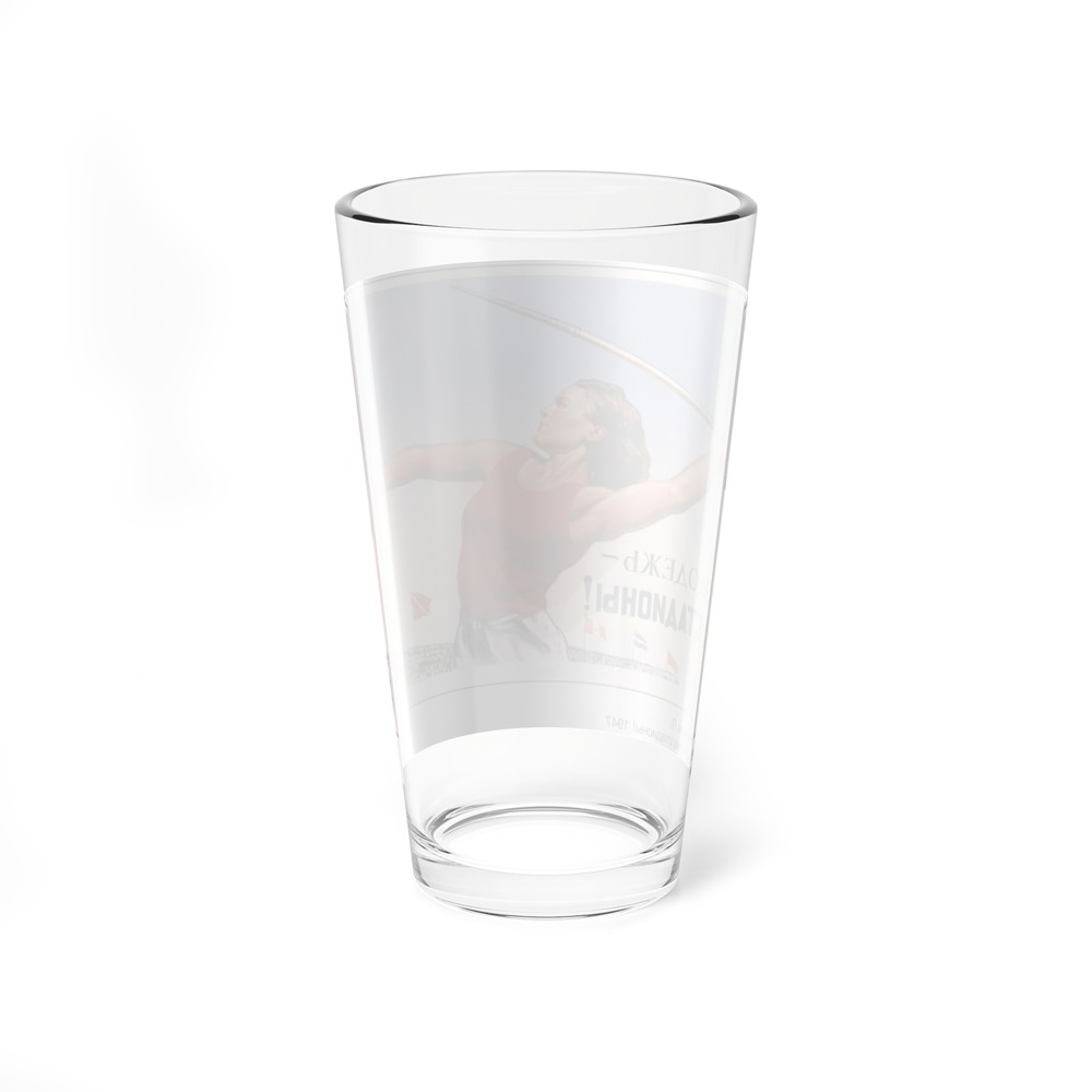 Soviet Era Poster 469 - Pint Glass 16oz
