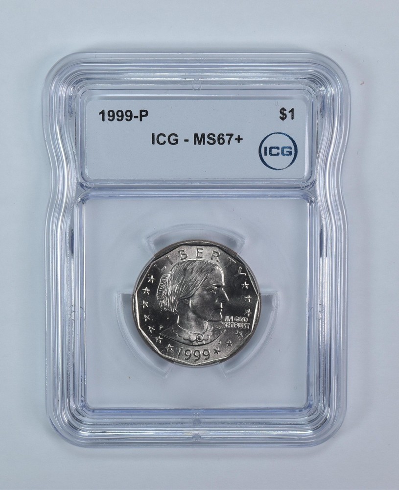 1999-P Susan B Anthony $1 MS67+ ICG