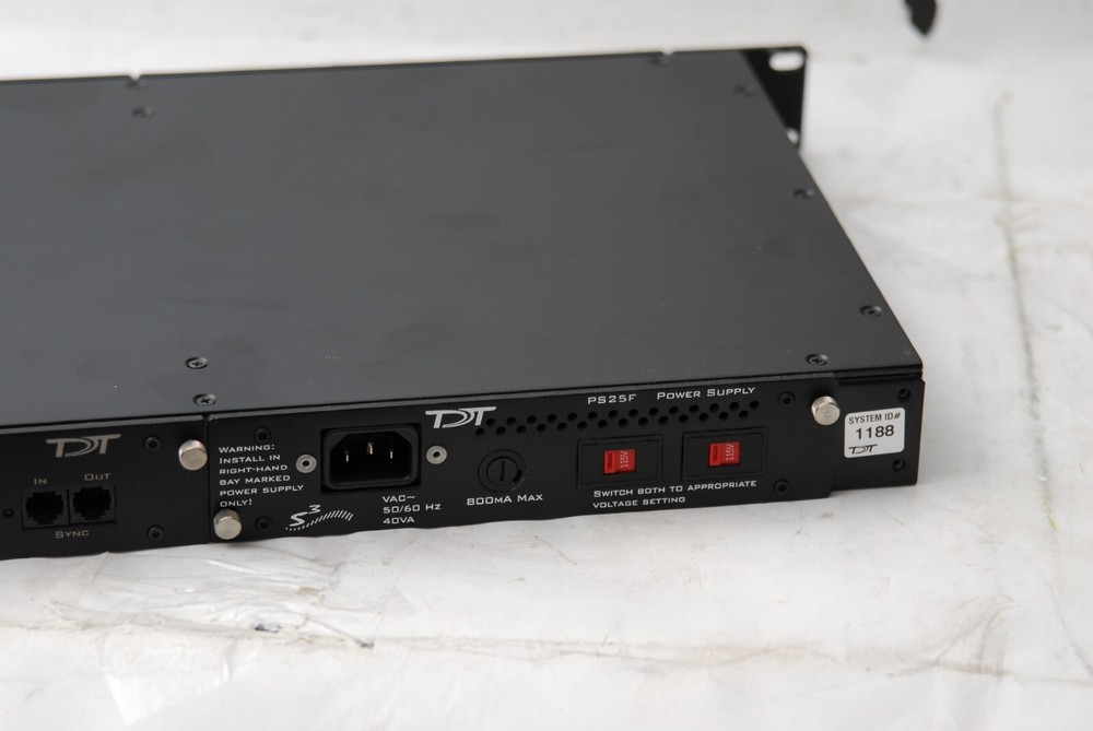 Tucker-Davis Technologies 2x: PA5 Programmable Attenuator & 1x: UZ2