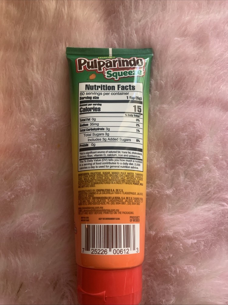 Mango Pulparindo Squeeze 300g