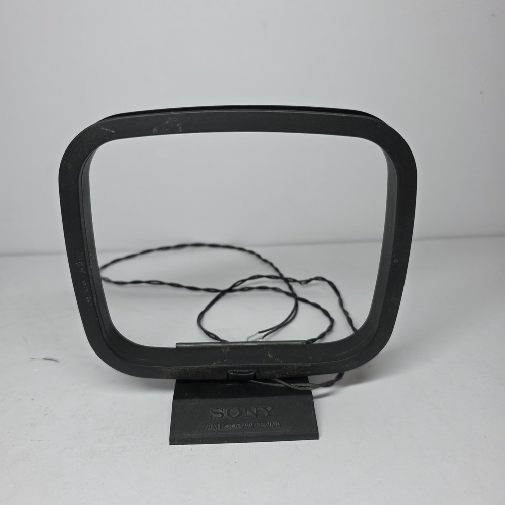 Sony Black 5.25" X 4.5" AM Loop Replacement Plastic Antenna
