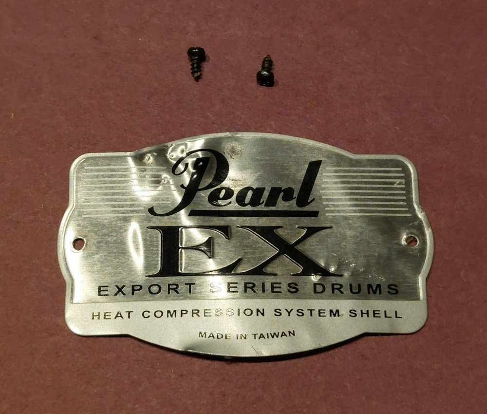 Pearl EX Export Series Drum Badge (572)