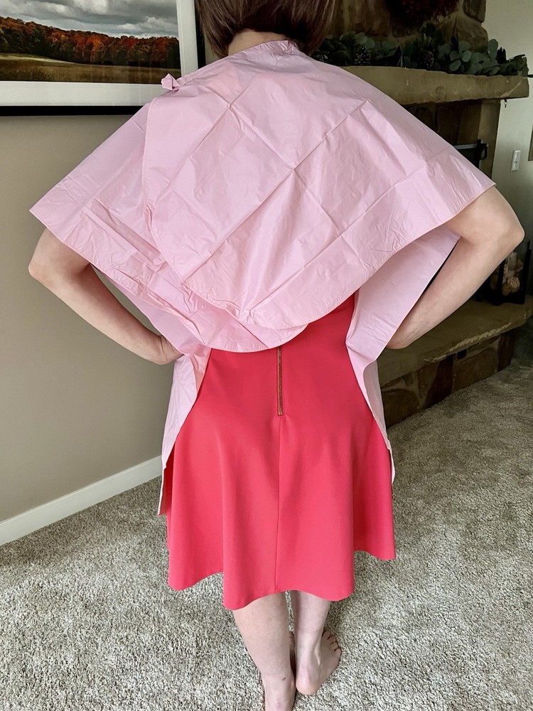 ISO Beauty For A Cure Vinyl Shampoo Cape