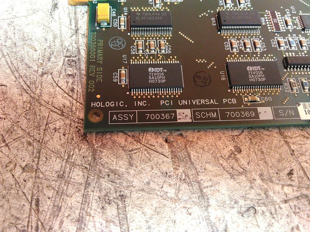 Hologic 700367 PCI Universal Data Transfer Card AS-IS