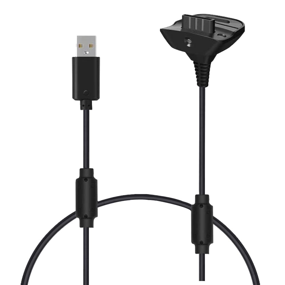 Xbox 360 Wireless Controller Charging Cable - Remote Charger Cord