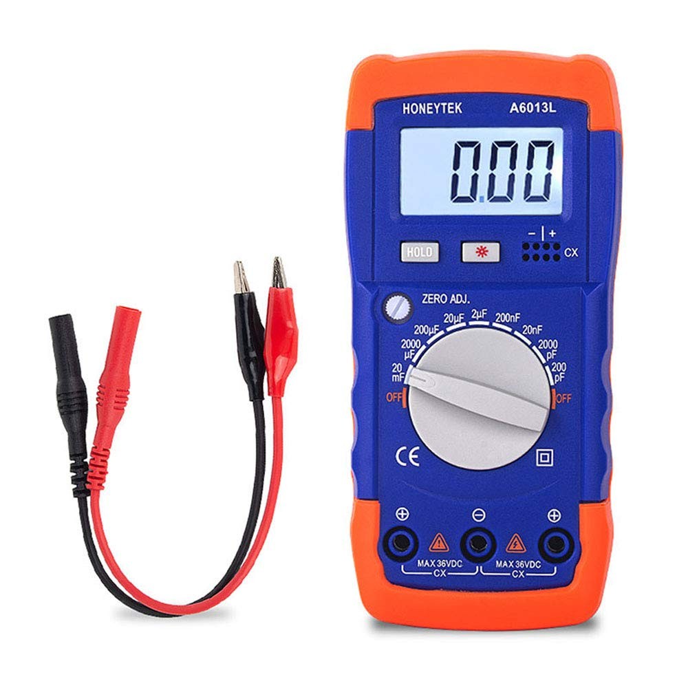 Honeytek A6013L Capacitor Tester Black
