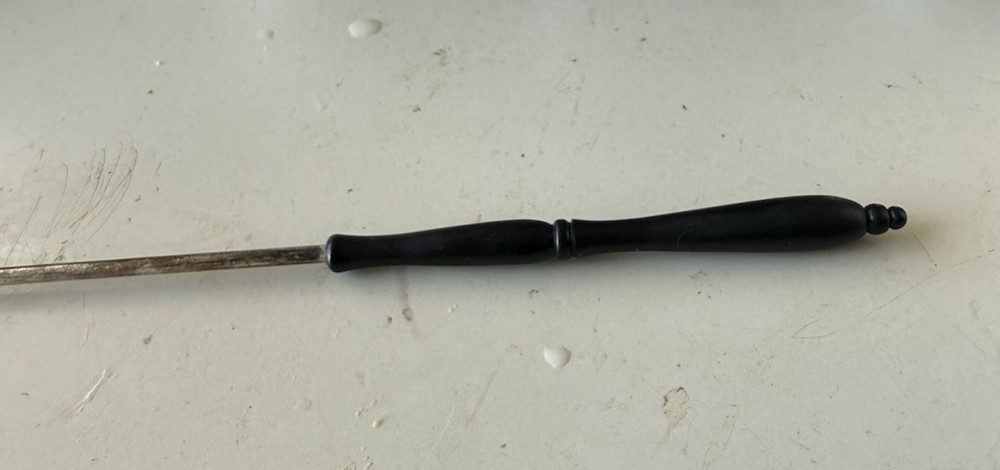 Antique Gorham sterling silver candle shuffler