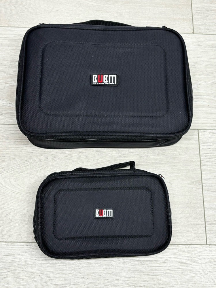 BUBM Game Case and Accessory Storage Bag Excellent Condition Black