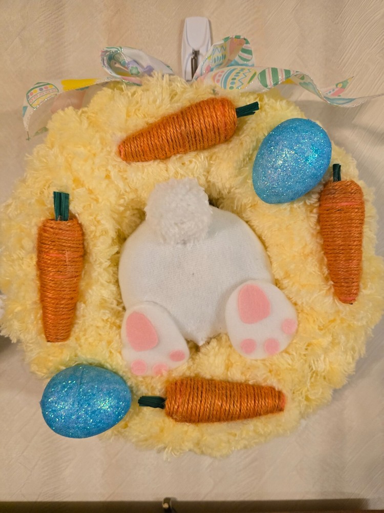 Happy Easter Handmade Wreath