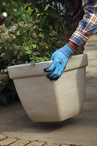 3M Nitrile Rubber Coated Nylon Work Gloves, Thin, Washable Bulk 10 Pack Blue