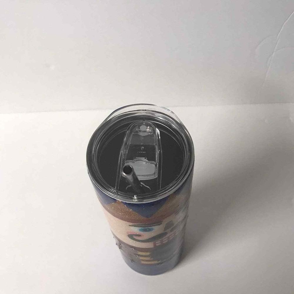 Hand Glitter Christmas Nutcracker Tumbler
