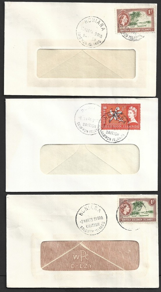 Solomon Islands 1961-69 covers (24)