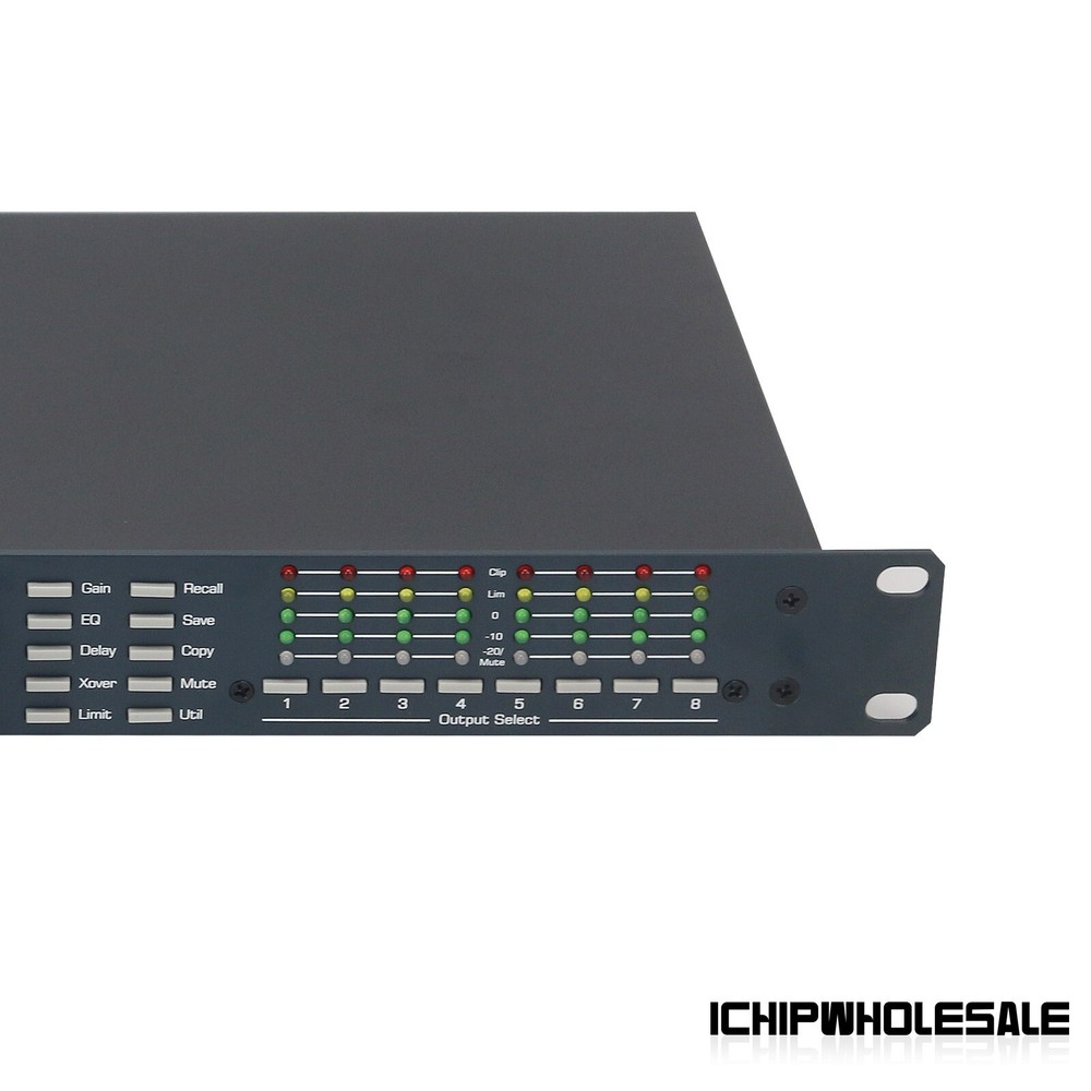 4.8SP Digital DSP Audio Processor Original Software 4 In 8 Out Sound System