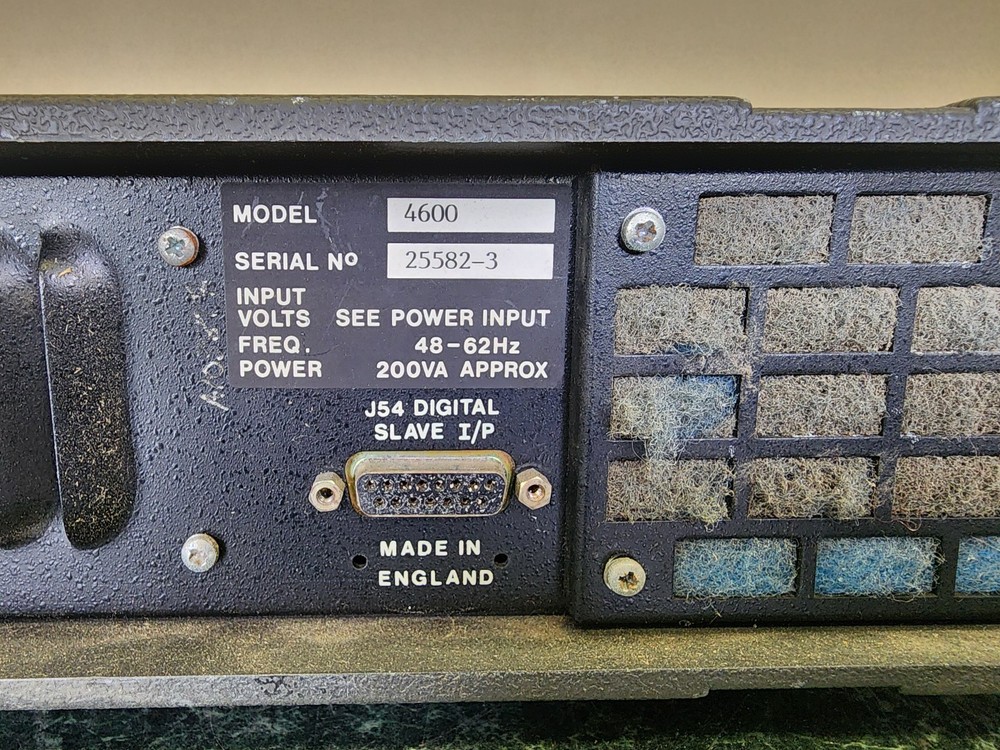 Datron Wavetek 4600 Autocal Transconductance Amplifier - PSU Error