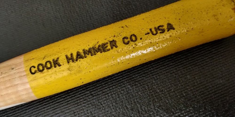 Cook 1 Lbs Non-Sparking Copper Hammer Solid copper head USA 🇺🇸MADE