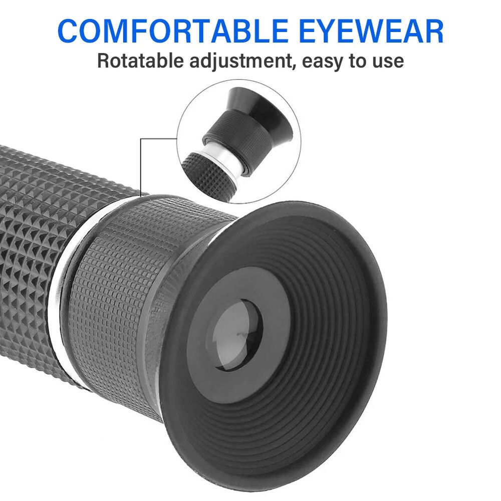 Handheld Milk Refractometer with ATC Milk Testing Equipment Scale Range 0-20%