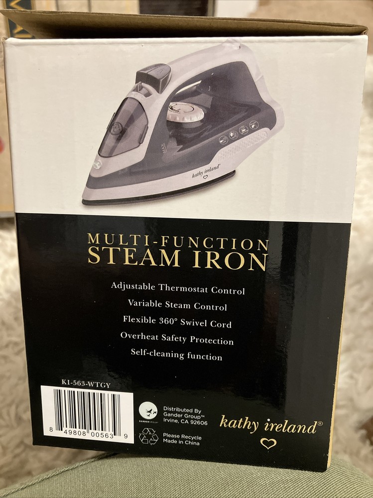 Kathy Ireland Multi-Function Steam Iron