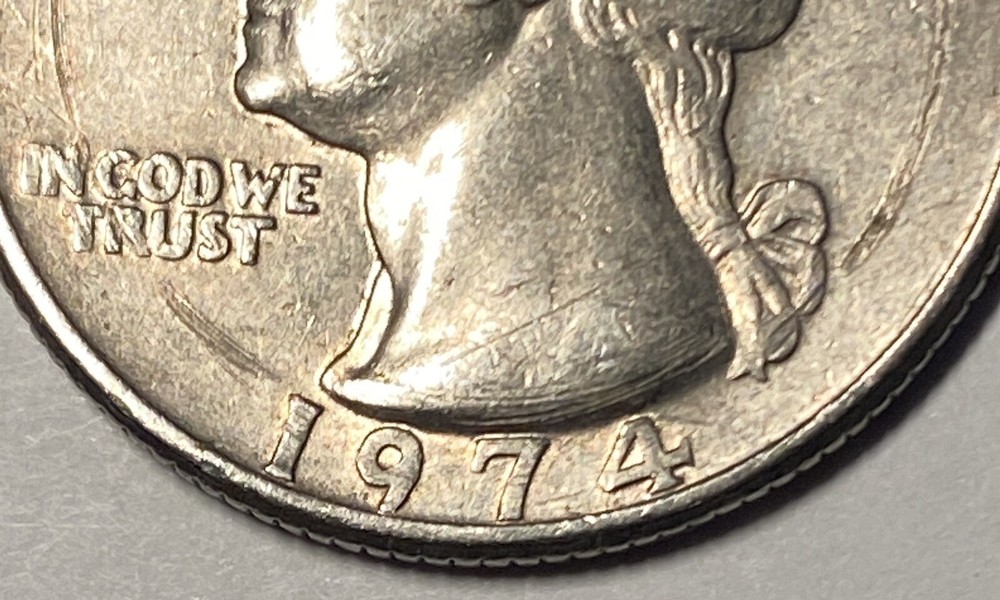 1974 Washington Quarter Errors: No Mint Mark, DDO & DDR