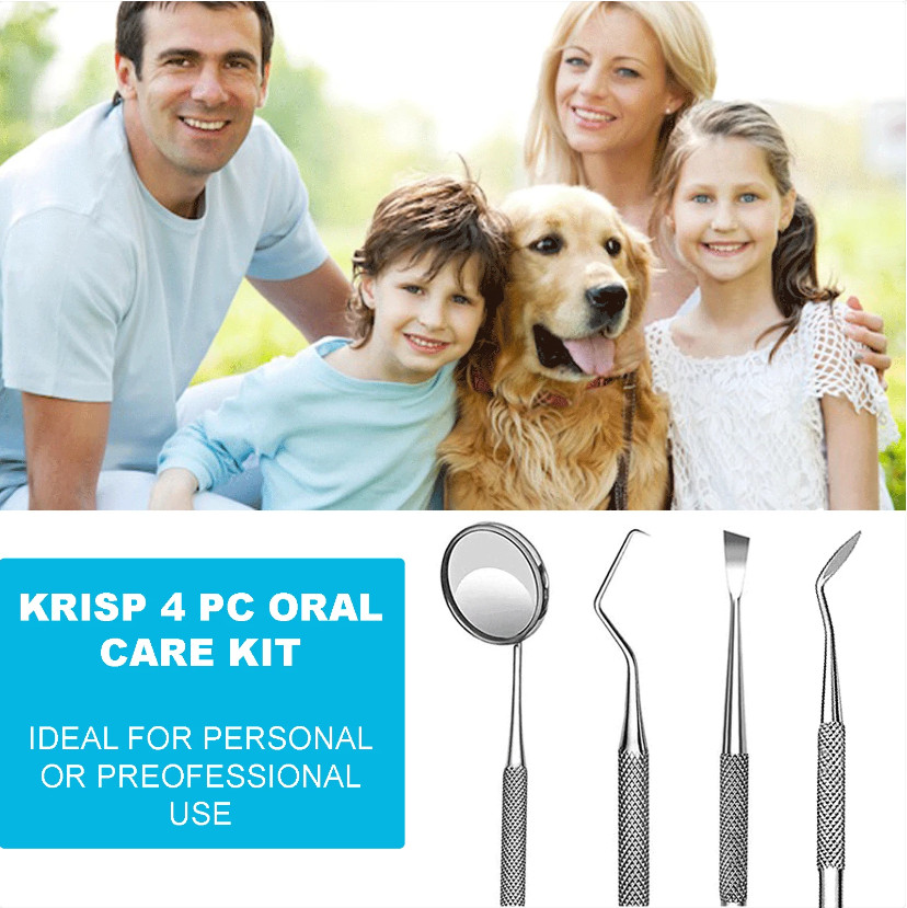 Dental Cleaning Kit Tooth Scraper Plaque Calculus Remover Tools Set