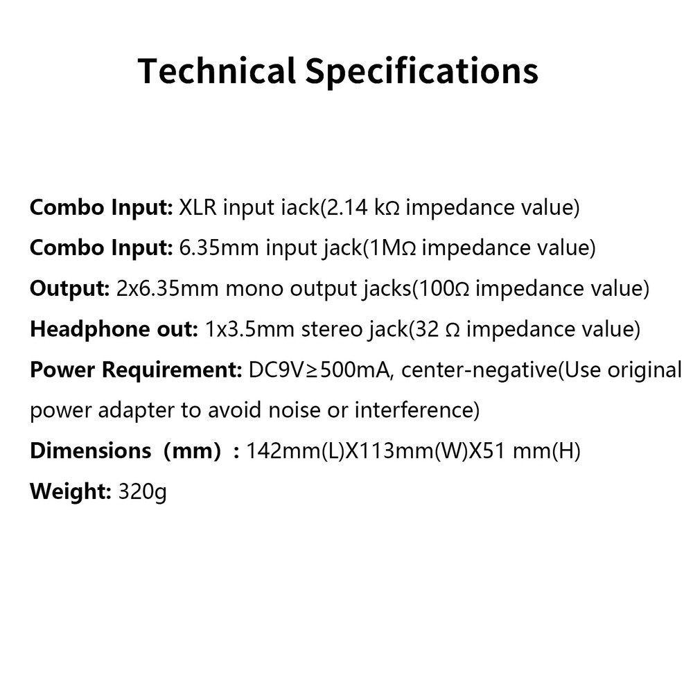 Advanced Multi-Effect Vocal Processor Pedal for Singer Live Record + US Adapter