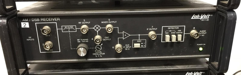 Lab-Volt AM/DSB Receiver 9411-00