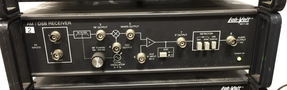 Lab-Volt AM/DSB Receiver 9411-00