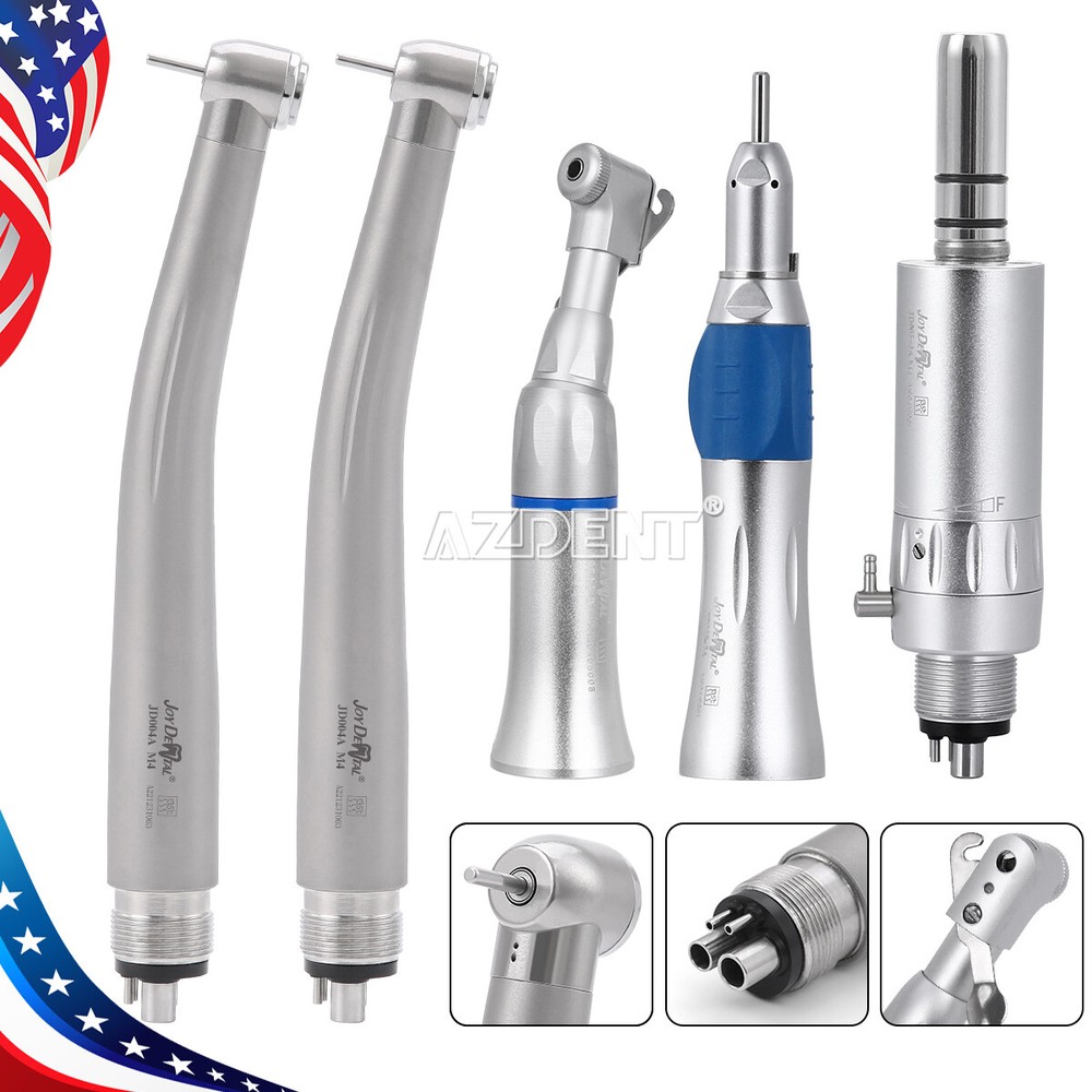 Dental Unit Chair Computer Controlled DC Motor & Air Compressor Rolling Trolley