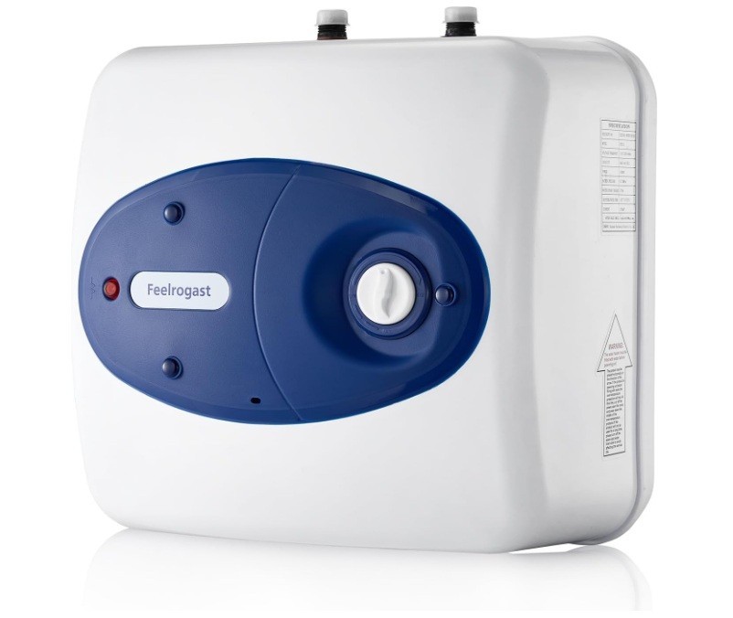 Electric Instant Hot Tank Water Heater - 8 Gallon for RV, Kitchen, or Food Truck