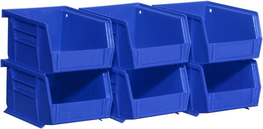 30210 AkroBins Plastic Storage Bins, SpaceSaving Stackable Bins for Garage, P...