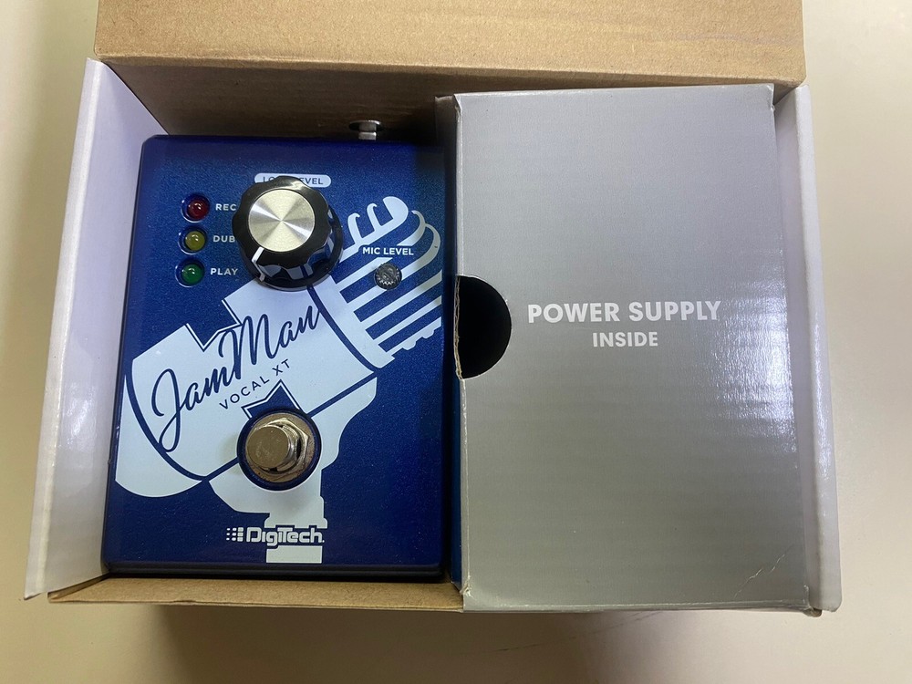Digitech Jamman Vocal XT Vocal Effects Pedal Sing Microphone Studio Pa
