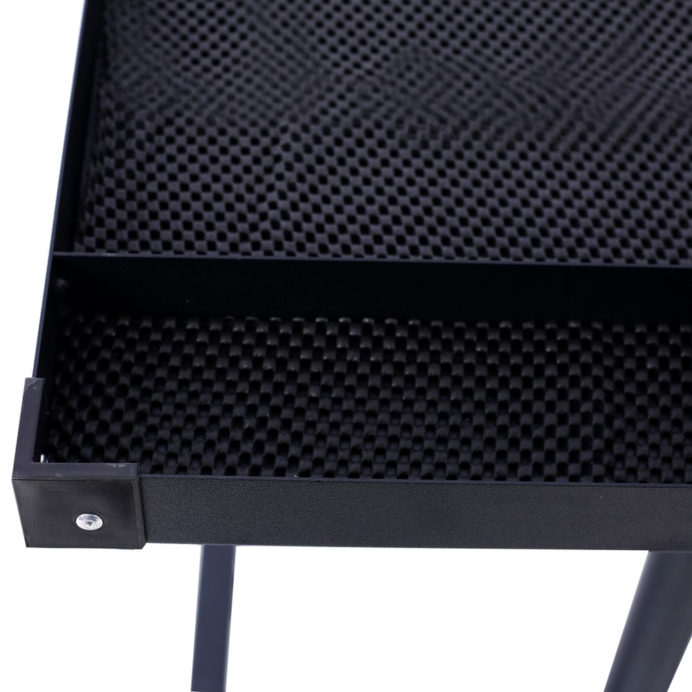 Adjustable Tear Down Work Table with Drawer 220LBS Capacity with Swivel Casters