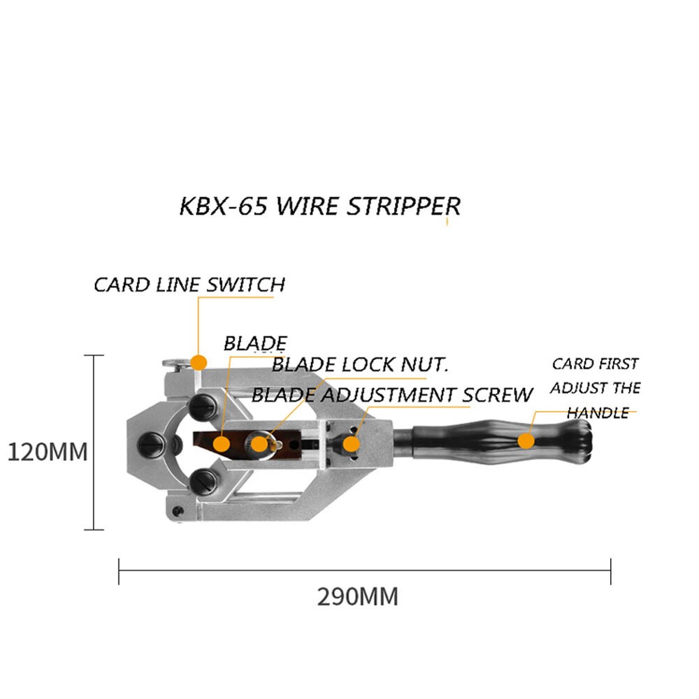 Multi-function Semiconductor Insulation Cable Stripper High Voltage Stripper