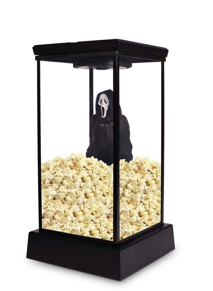 SCREAM 7 GHOSTFACE DISPLAY CASE LED POPCORN BUCKET
