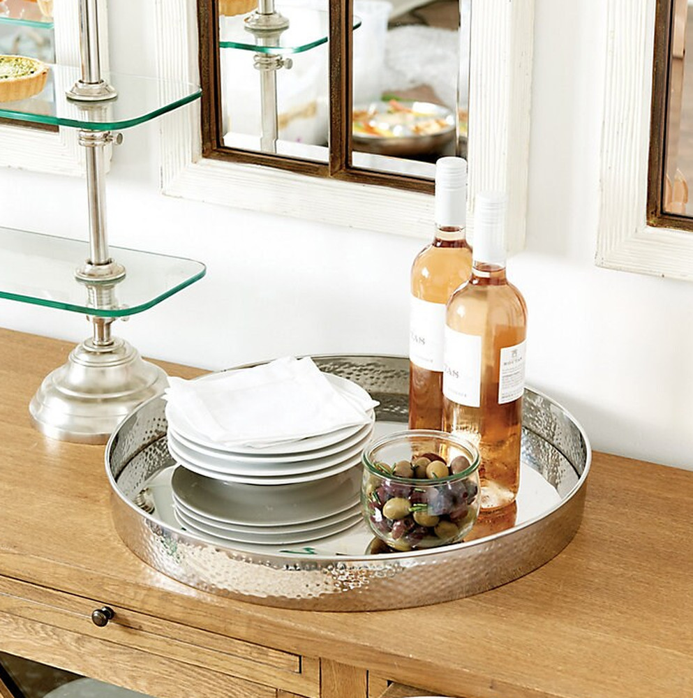 Ballard Designs Avalon Round Tray