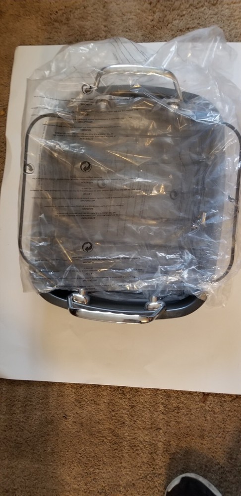 Large Non Stick Roaster Pan With Rack