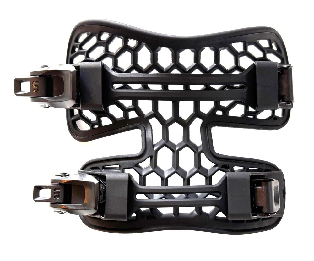 Flow Snowboard Bindings - EXOFRAME Fusion Strap Set - Black - 11F1
