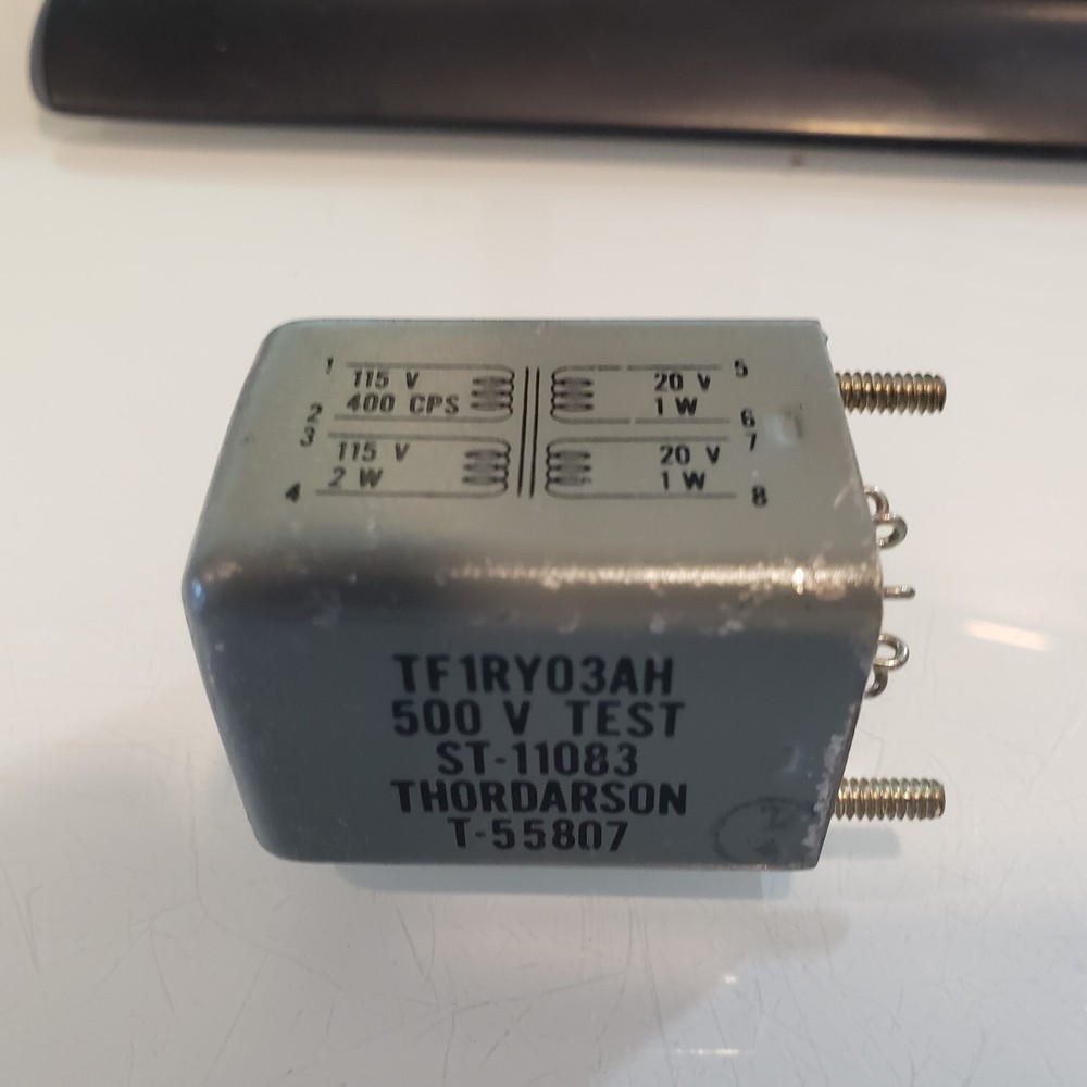 THORDARSON TRANSFORMER TF1RY03AH ST11083 T-55807 500V